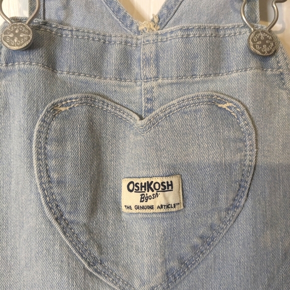 NWOT- Toddler Girl OshKosh B'Gosh Shortalls - Picture 6 of 8